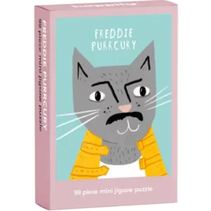 Mini puzzle Freddie Purrcury - Happily - 99 pièces