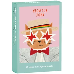 Mini puzzle Meowton John - Happily - 99 pièces