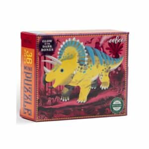 mini Puzzle Triceratops eeboo 36 pièces