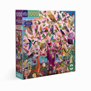 puzzle PARLIAMENT OF OWLS eeboo 1000 pièces