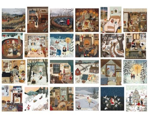 Calendrier de l'avent - Loré Pemberton - New York Puzzle Company