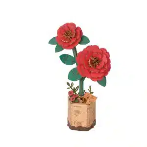 DIY - Red Camellia