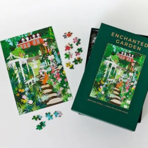 puzzle enchanted garden hobbry 500 pièces