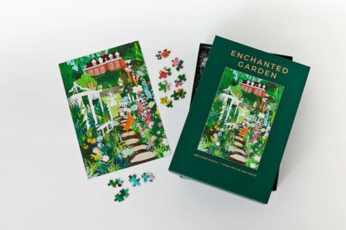 puzzle enchanted garden hobbry 500 pièces