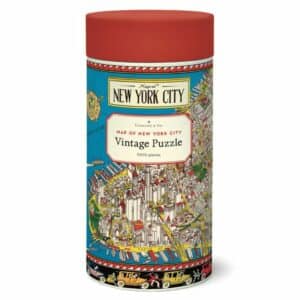 puzzle map of new york city cavallini 1000 pièces