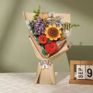 wooden flower bouquet 2