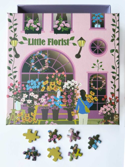 puzzle LITTLE FLORIST vissevasse 150 pièces