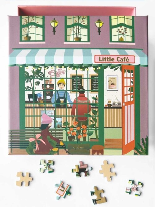 puzzle LITTLE café vissevasse 150 pièces