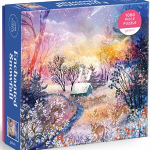 puzzle enchanted snowfall 1000 pièces galison