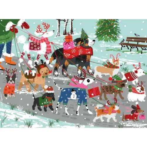 PUZZLE PUZZLEFOLK Happy Howlidays 1000 PIECES