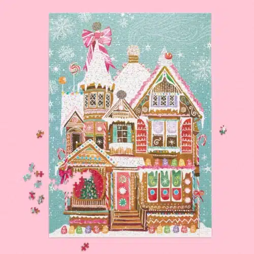 Puzzle Gingerbread House Werkshoppe 1000 pièces