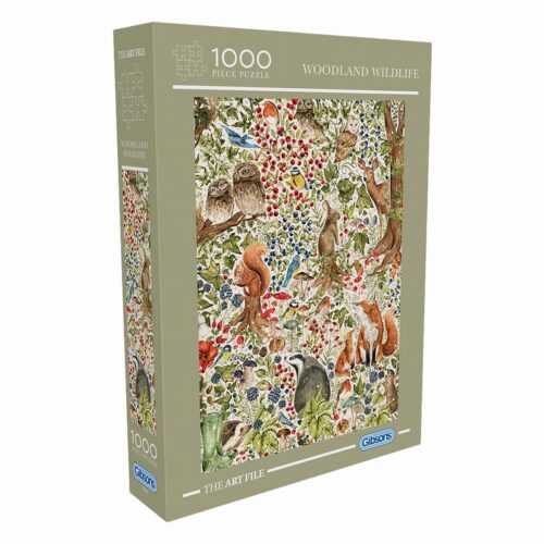 puzzle 1000 pièces gibson WOODLAND WILDLIFE