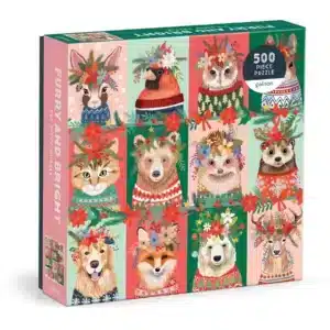 puzzle Furry And Bright galison 500 pièces