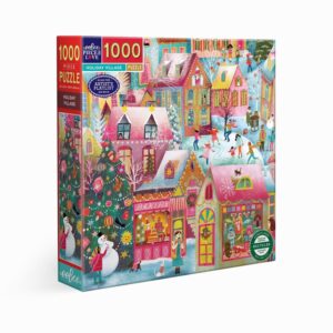 puzzle HOLIDAY VILLAGE eeboo 1000 pièces