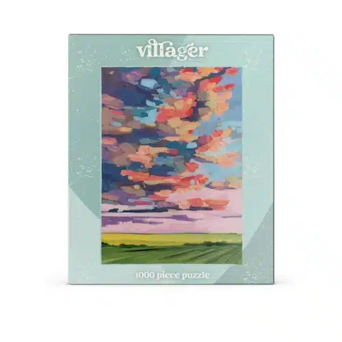 puzzle Prairie Sky 1000 pièces villager