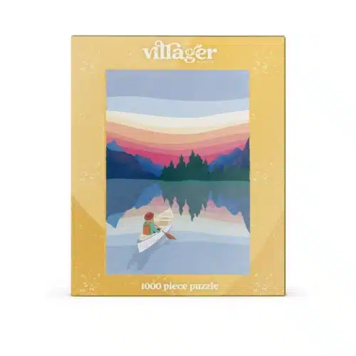 puzzle Sunrise Paddle 1000 pièces villager