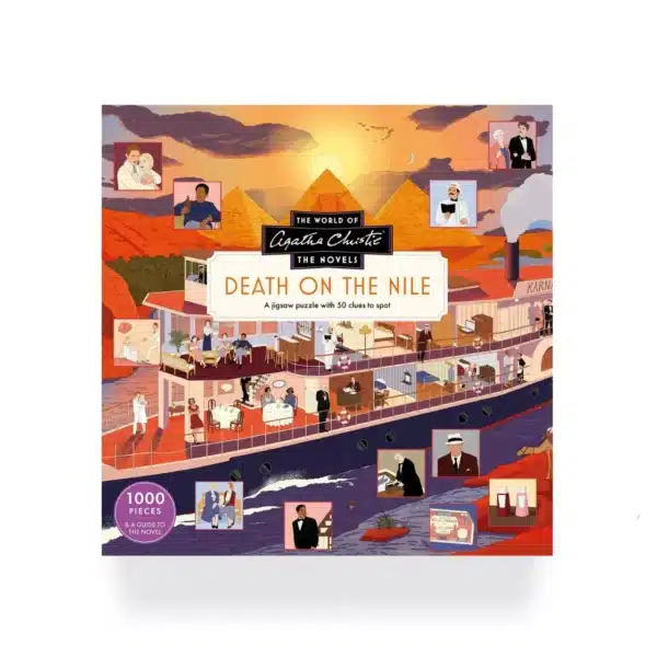 Puzzle The World of Agatha Christie : Death on the Nile - Laurence King - 1000 pièces