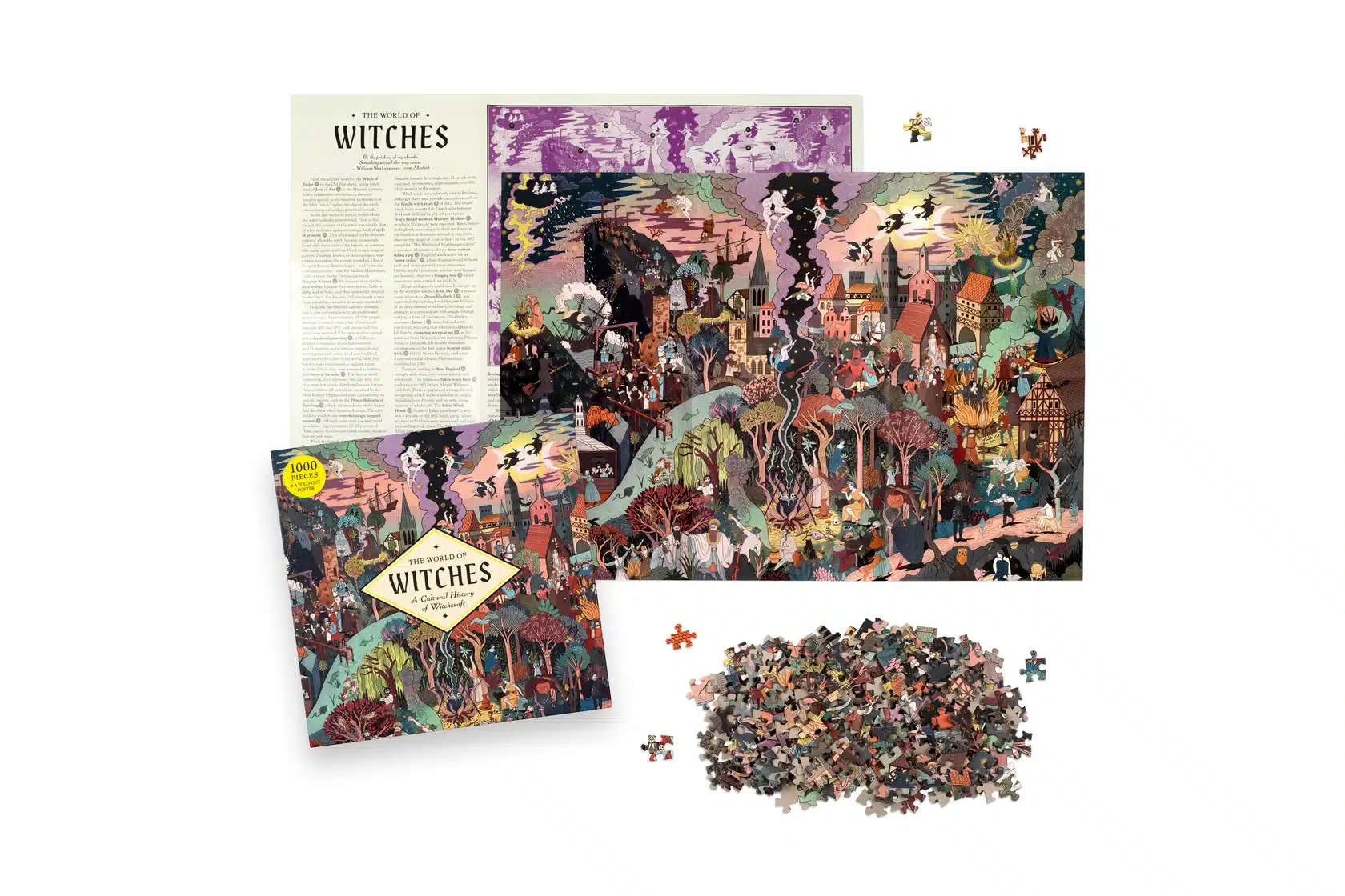 Puzzle The World of Witches - Laurence King - 1000 pièces – Image 3