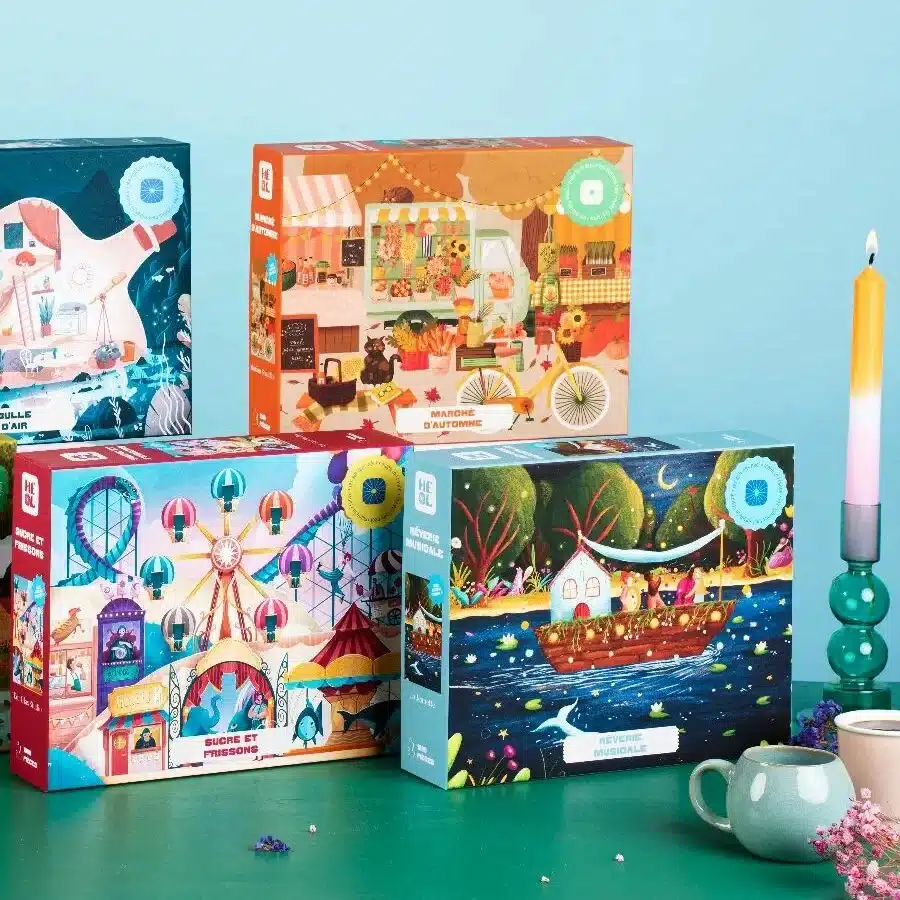 Les puzzles de la marque Les Editions Heol