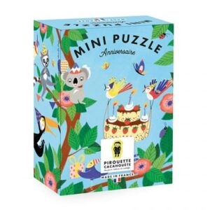 Mini puzzle Anniversaire - Pirouette cacahouète - 20 pièces