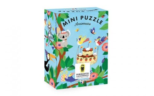 Mini puzzle Anniversaire - Pirouette cacahouète - 20 pièces