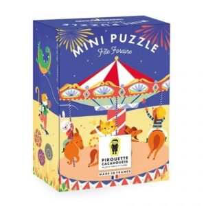 Mini puzzle Fête foraine - Pirouette cacahouète - 20 pièces