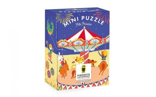 Mini puzzle Fête foraine - Pirouette cacahouète - 20 pièces