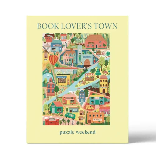 Puzzle Book Lover's Town - 1000 pièces - Puzzle Weekend