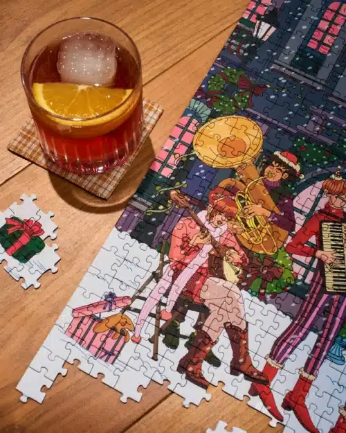 Puzzle Christmas Carol - 1000 pièces - Ordinary habit