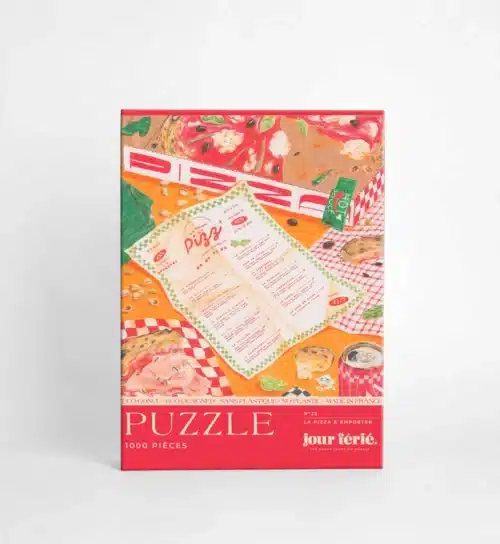 Puzzle Pizza à emporter 1000 pièces Jour Férié