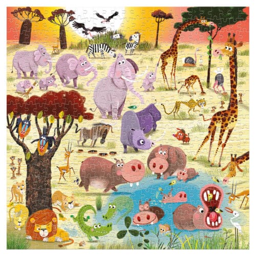 Puzzle Savannah - 500 pièces - Magellan