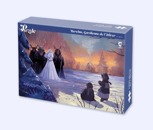 puzzle Berchta gardienne de lhiver callisto 1000 pièces