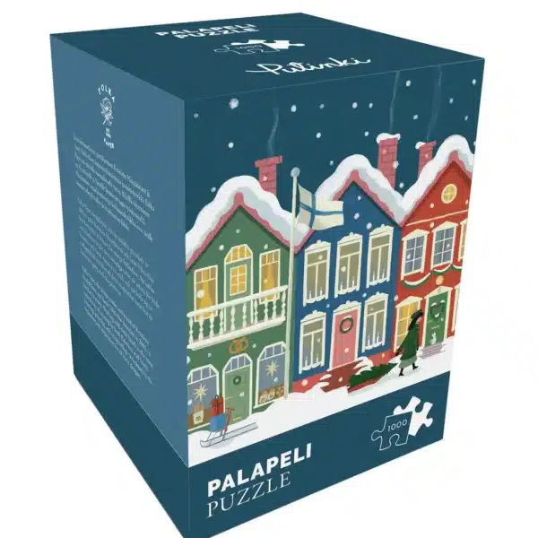 puzzle Talvikylä 1000 pièces de la marque putinki