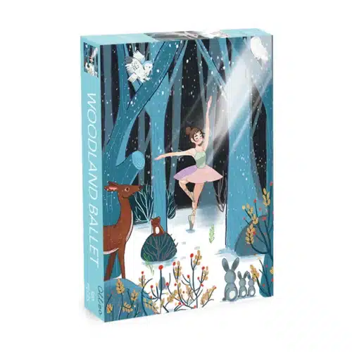 puzzle woodland ballet de la marque Oll'eo de 500 pièces