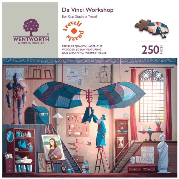puzzle da vinci workshop trevell wentworth 250 pièces