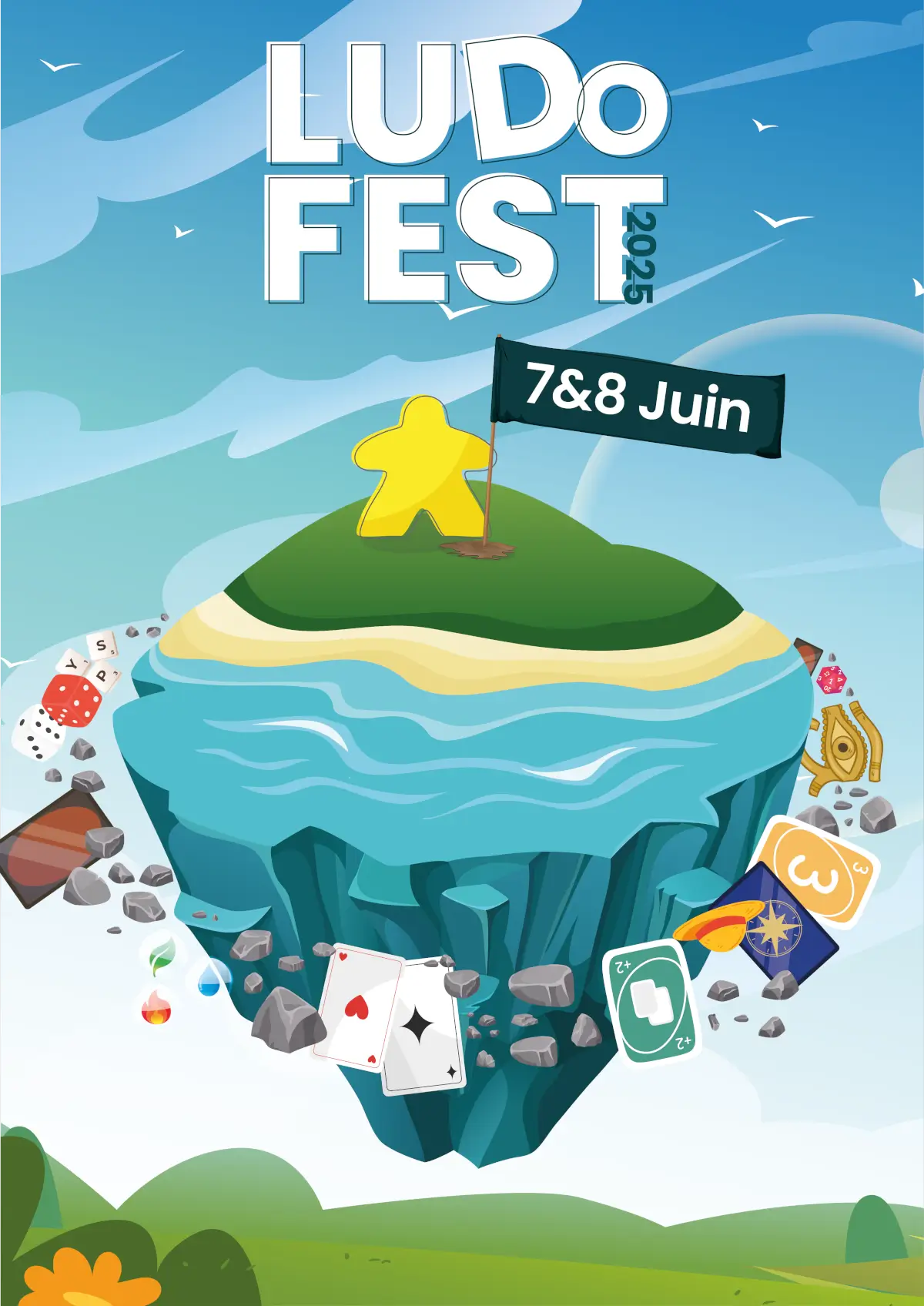 affiche ludofest angers 2025