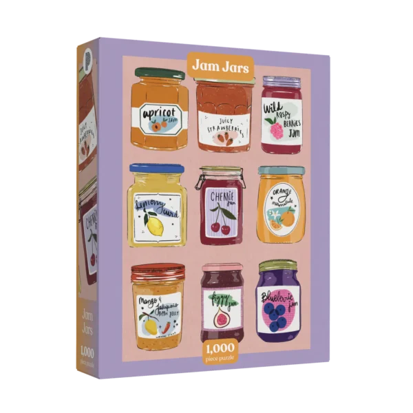 puzzle jam jars de puzzledly de 1000 pièces