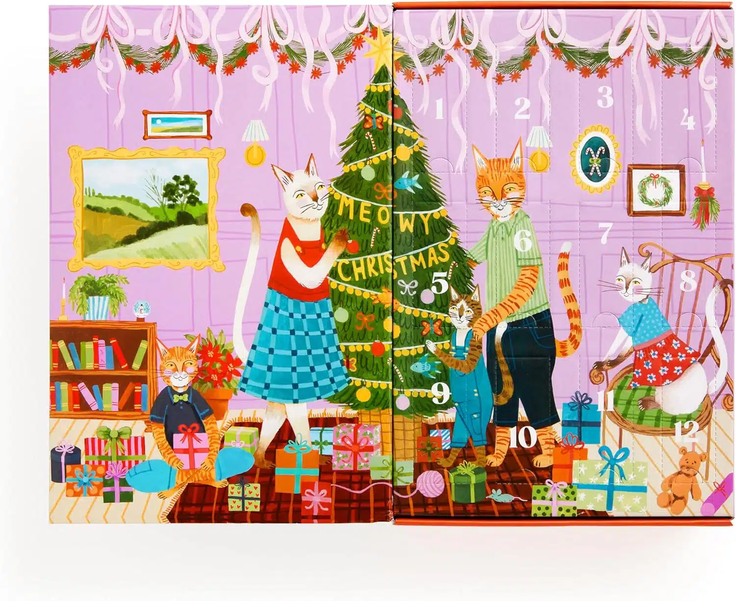 Calendrier de l'avent de puzzles Meowy Christmas 12 Days Of Puzzles - Galison – Image 3