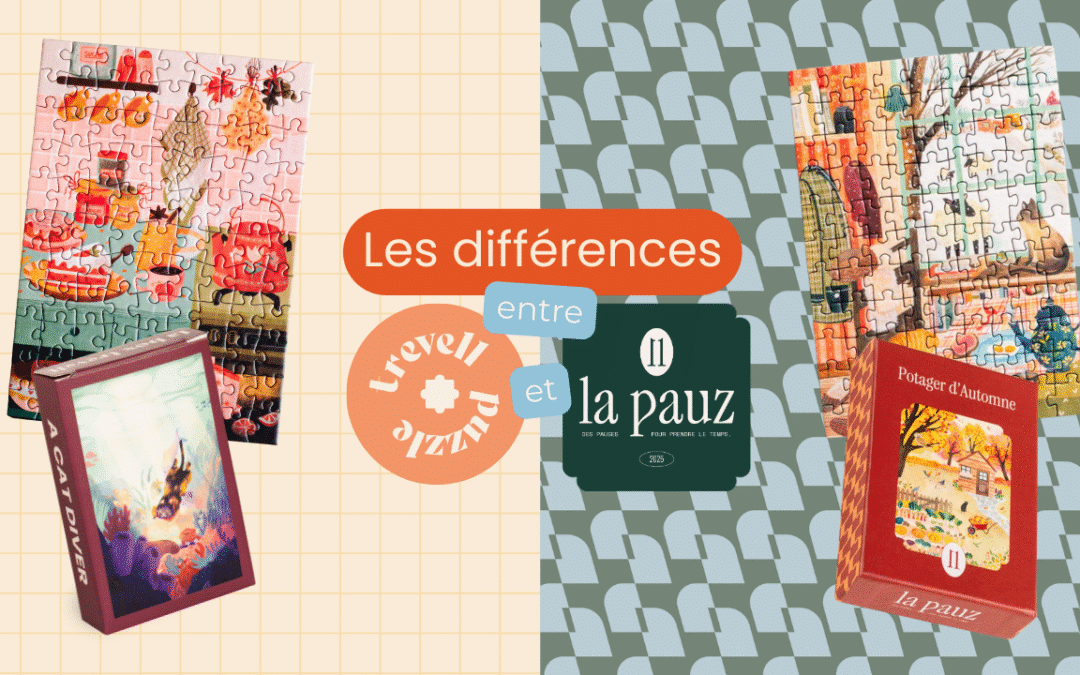 minis puzzles de la pauz et trevell box