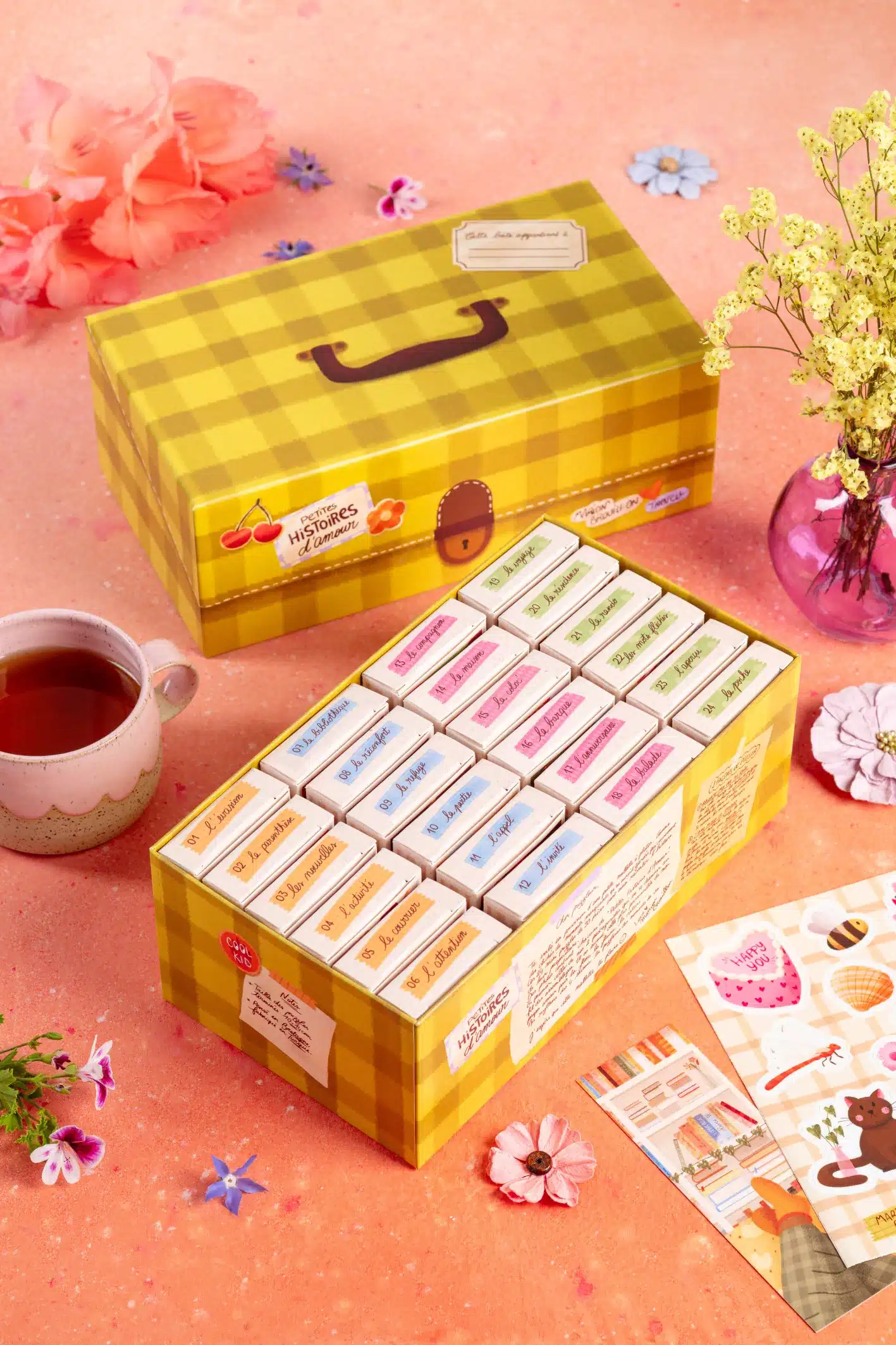 coffret-petites-histoires-d-amour-trevell-24-minis-puzzles coffret petites histoires d'amour trevell 24 minis puzzles