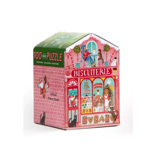 puzzle biscuiterie de eeboo de 100 pièces