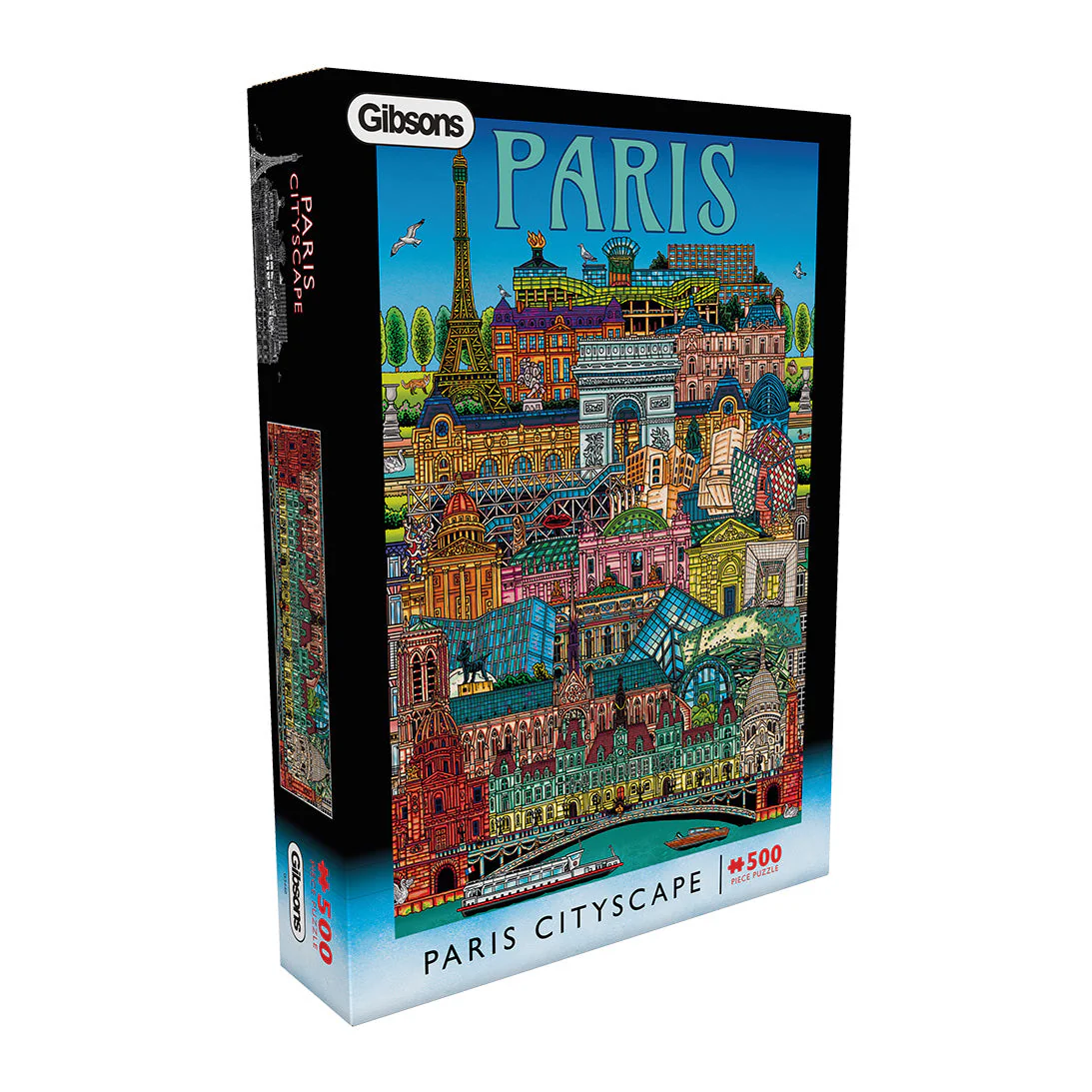 puzzle paris cityscape de gibsons de 500 pièces