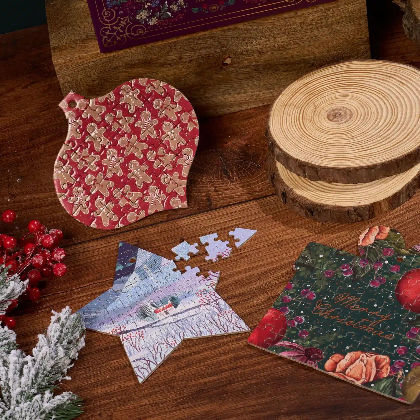 calendrier de l'avent puzzles tales of christmas gibsons