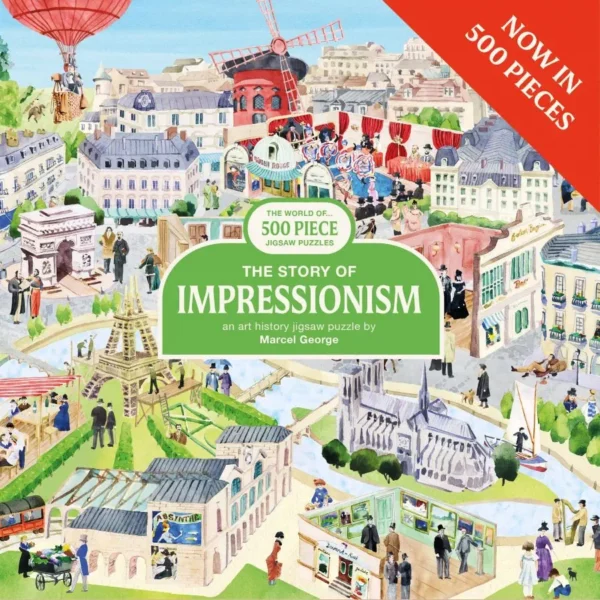 puzzle the story of impressionism de laurence king de 500 pièces