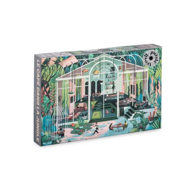 Puzzle 1000p - Le café dans la jungle Trevell