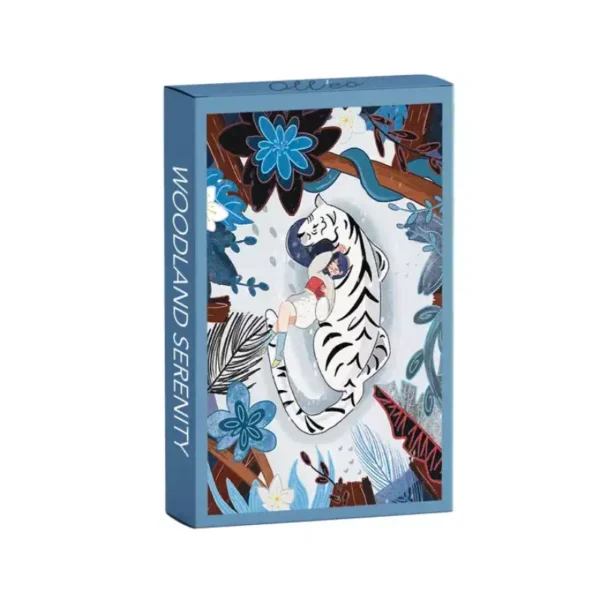 Mini puzzle woodland serenity de Oll'eo de 99 pièces