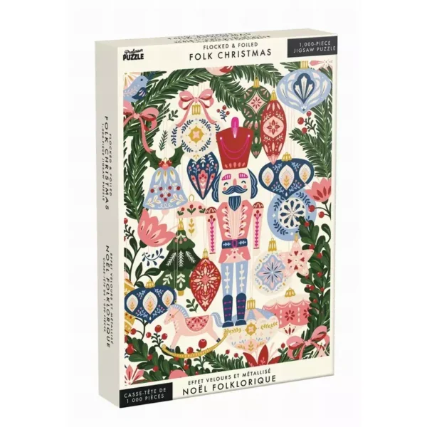 puzzle Folk Christmas de professor puzzle de 1000 pièces