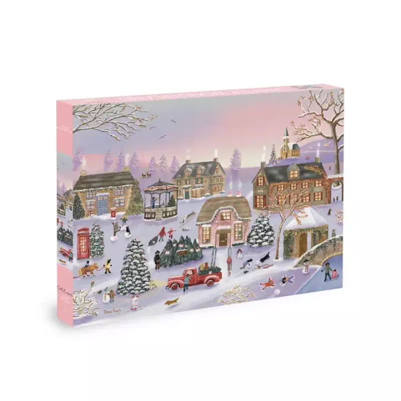 Puzzle King 'Winter Fun' 1000 Pièces - 55935 - Thème Hiver Multicolore