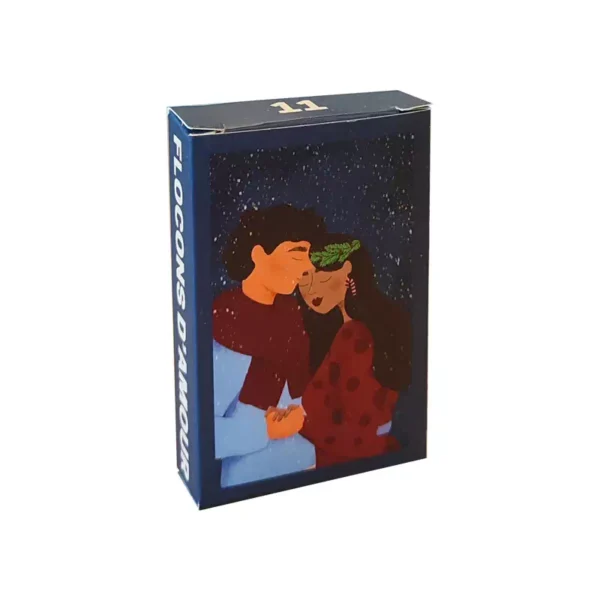 mini puzzle jour 11 flocons d'amour, mini puzzle calendrier de l'avent n°4 de Trevell