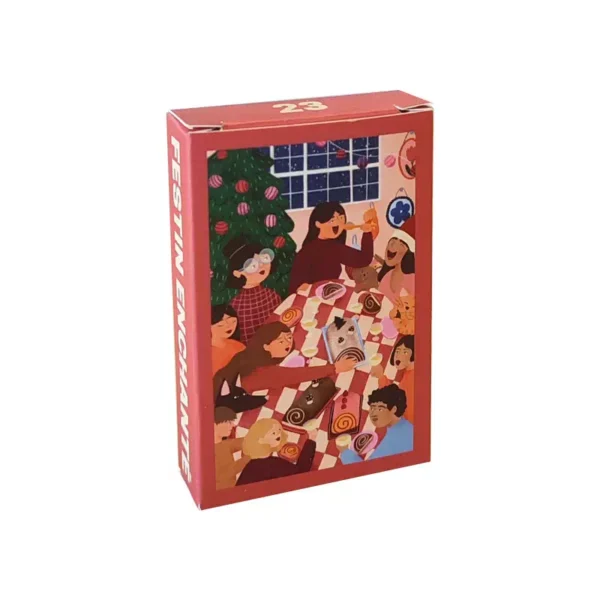 mini puzzle jour 23 festin enchante, mini puzzle calendrier de l'avent n°4 de Trevell